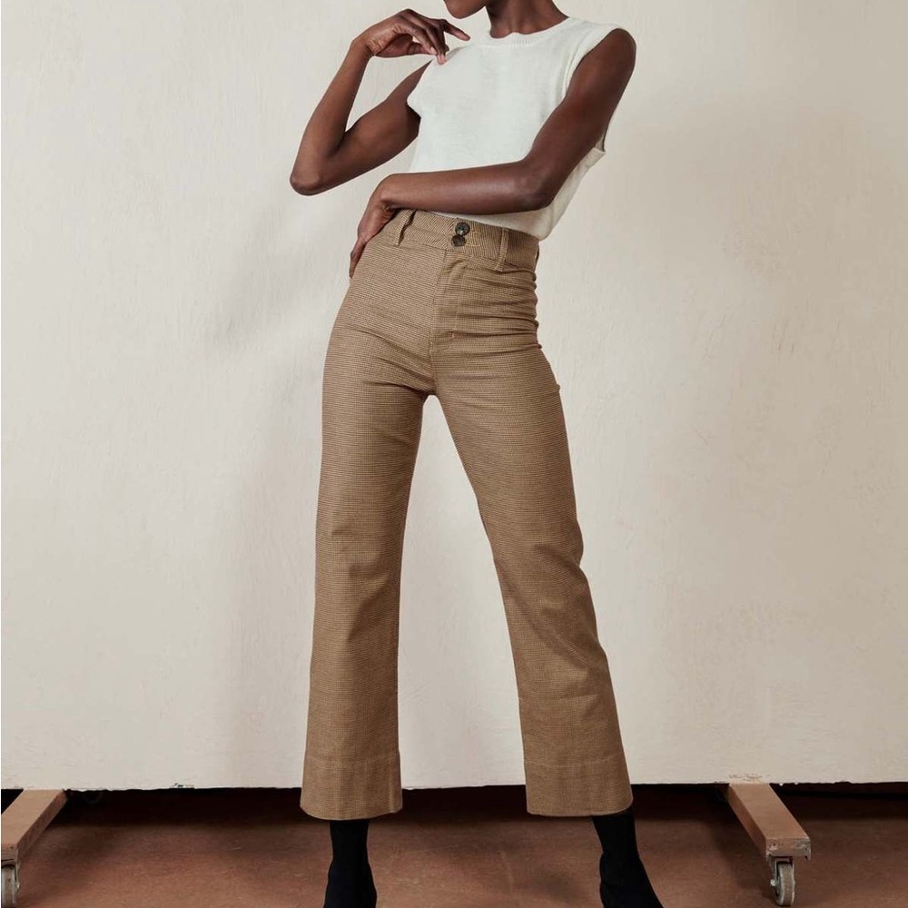 Maria Stanley Luna Pant in Houndstooth